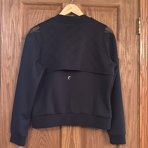 ZYIA Black Mesh Primo Activity Zip Up Jacket - Picture 13 of 14